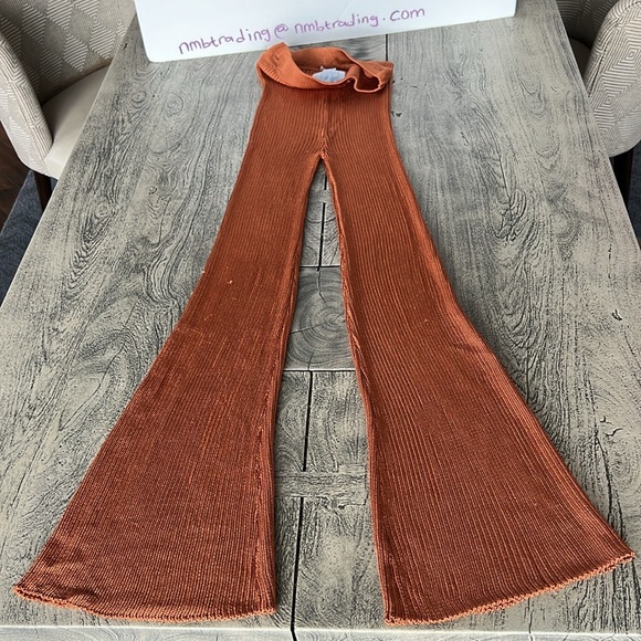 Calle Del Mar Aza Ziegler made with good vibes in USA knot flare bottom pants - Picture 3 of 16